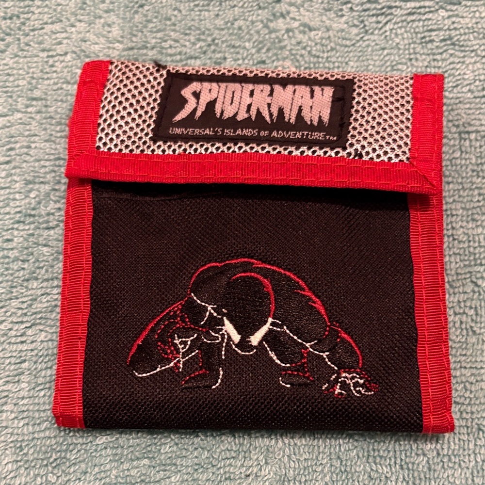Marvel Spider-Man Black and Red Wallet